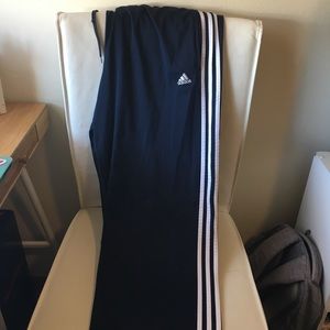 Adidas Stripe Navy Sweats